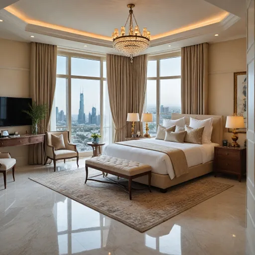 Elegant hotel rooms in Bahrain for refined city and beach stays